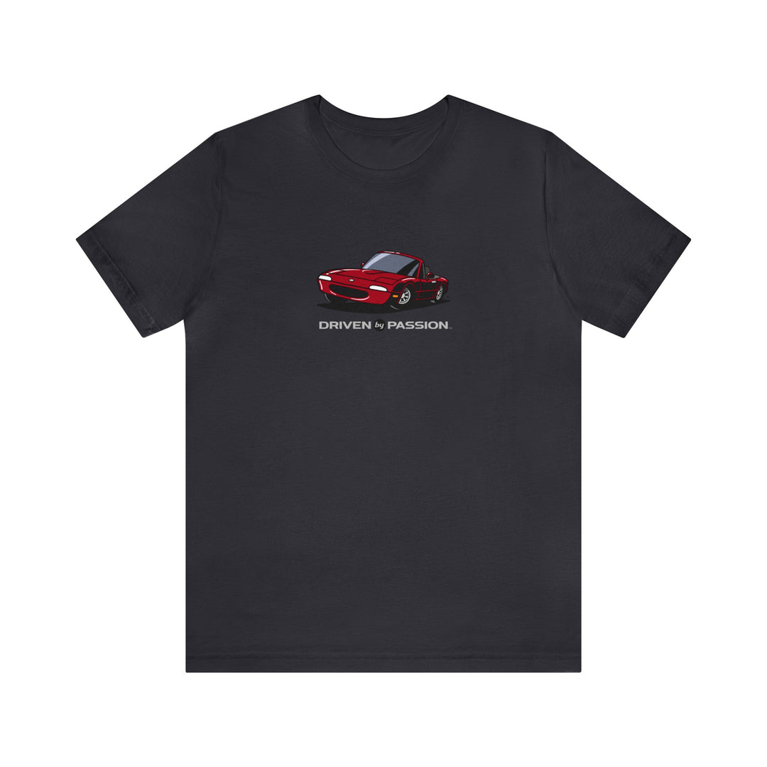 Dark Red over Black NA Miata T-Shirt