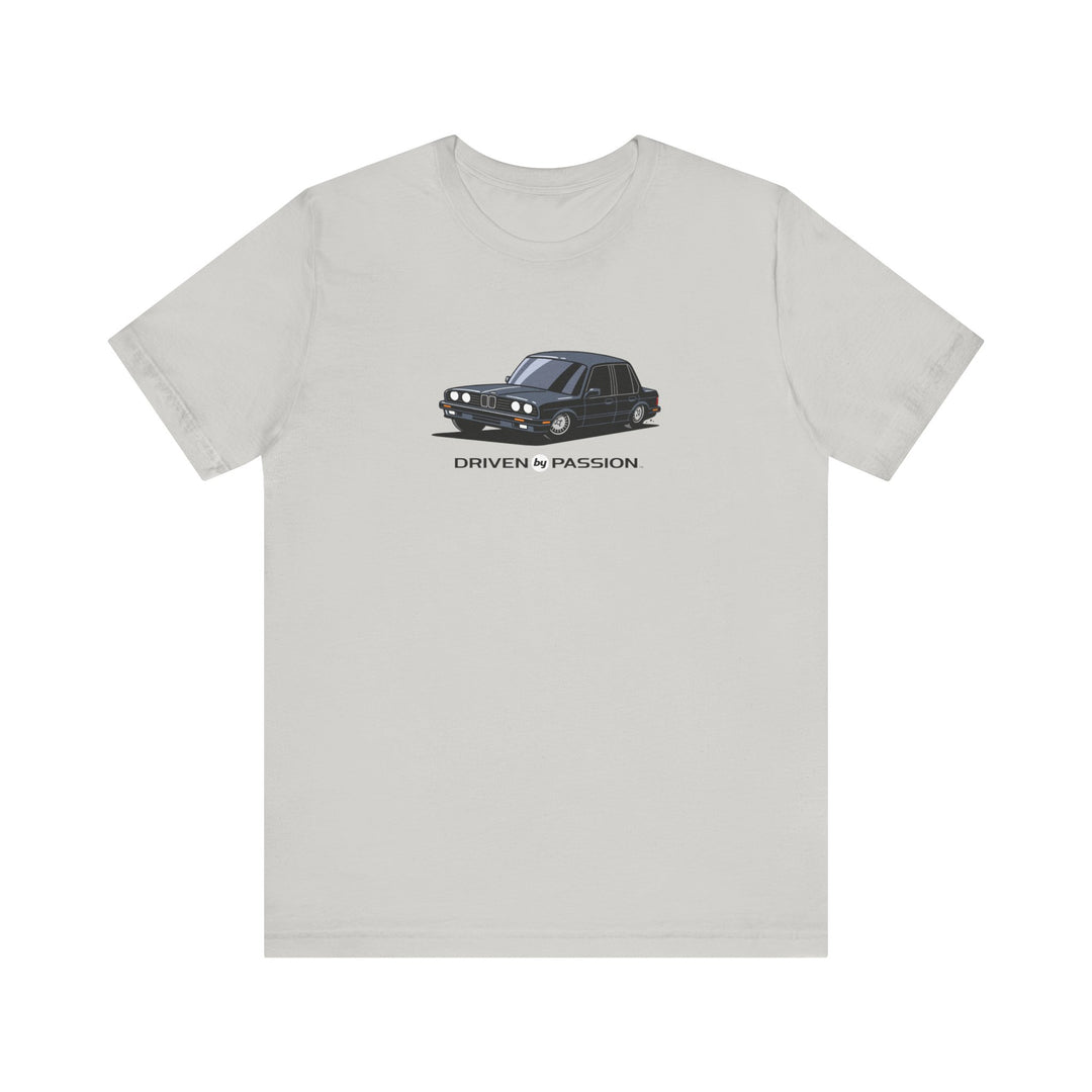 Dark Silver E30 Sedan T-Shirt (1988-1994)