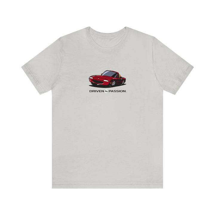 Dark Red over Tan NA Miata T-Shirt