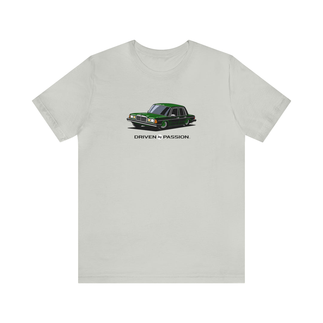 Dark Green W123 Sedan (Hubcap Wheels) T-Shirt