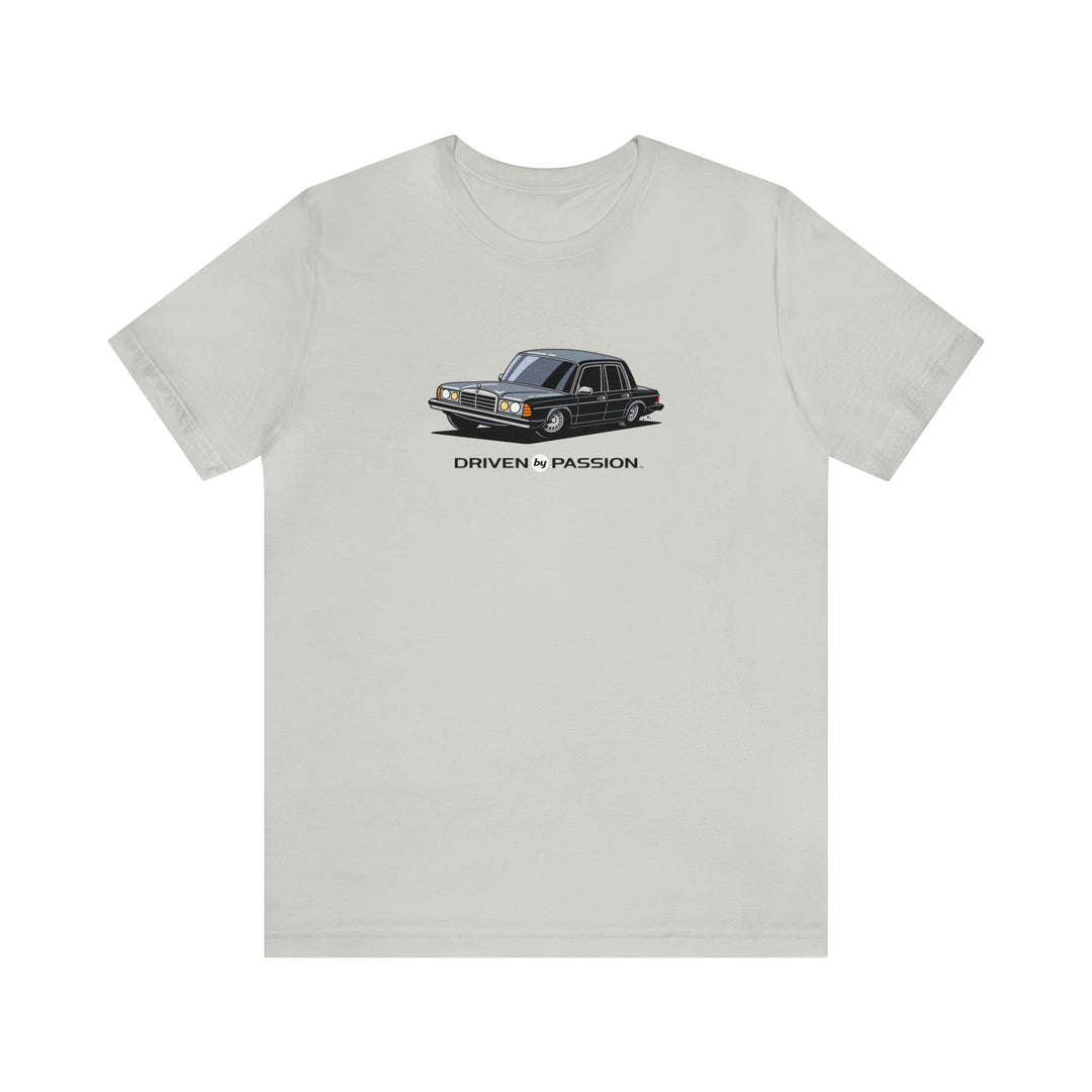 Medium Silver W123 Sedan (Bundt Wheels) T-Shirt