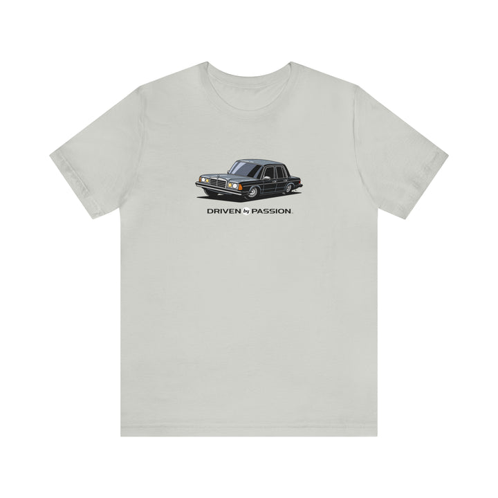 Medium Silver W123 Sedan (Bundt Wheels) T-Shirt