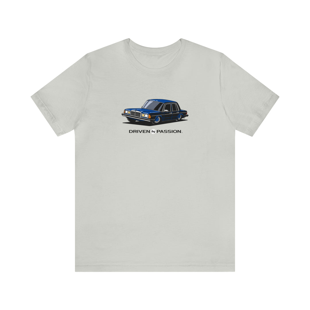 Dark Blue W123 Sedan (Hubcap Wheels) T-Shirt