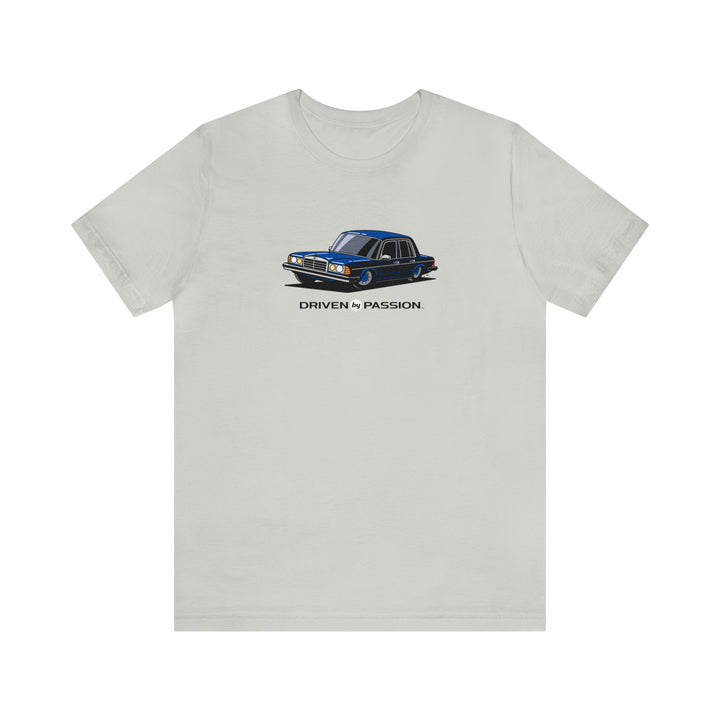 Dark Blue W123 Sedan (Hubcap Wheels) T-Shirt