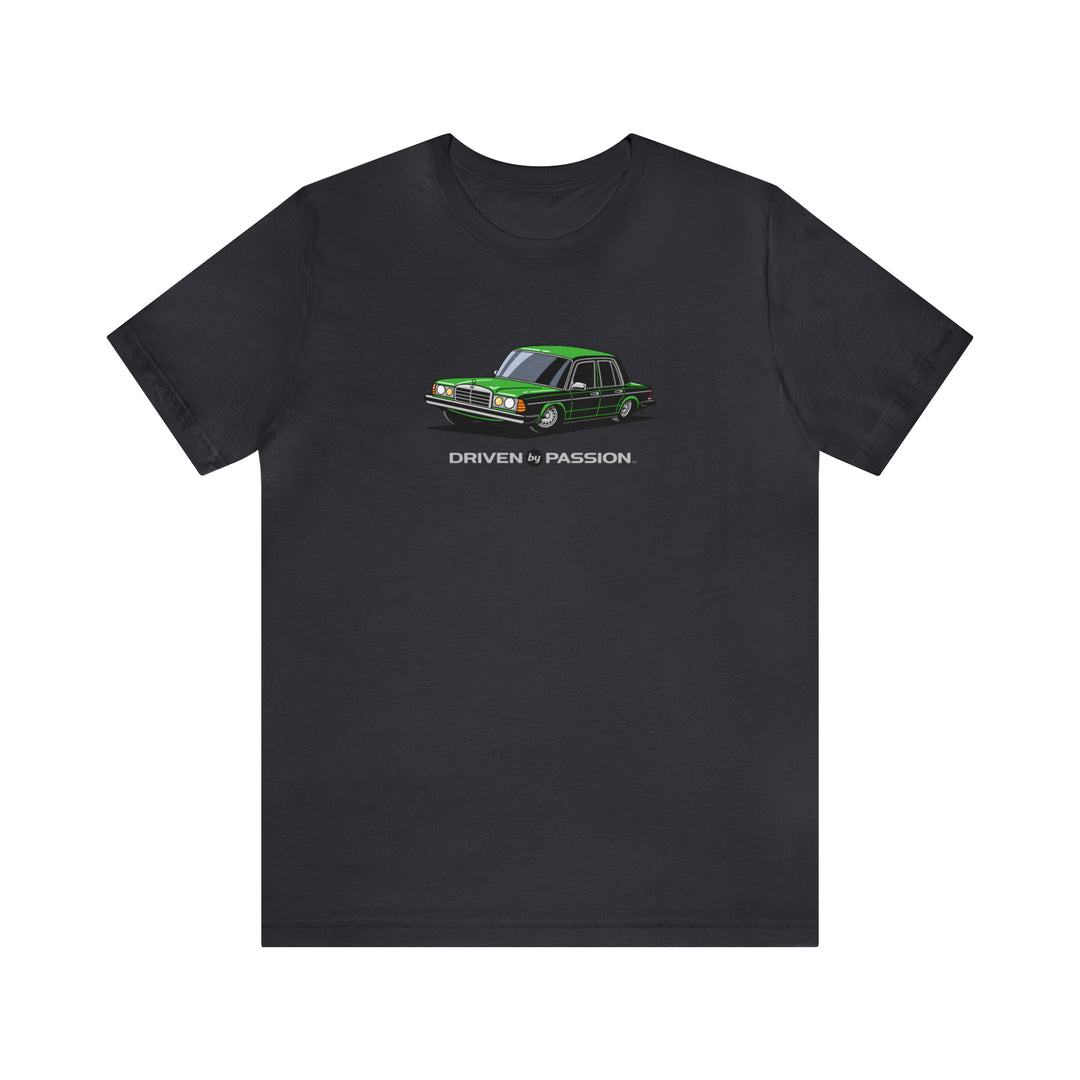 Green W123 Sedan (Bundt Wheels) T-Shirt