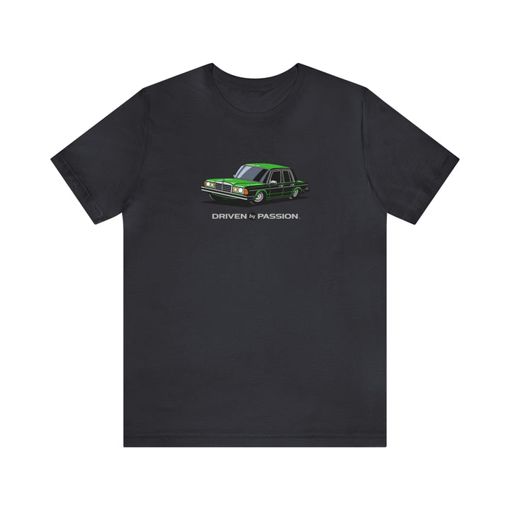 Green W123 Sedan (Bundt Wheels) T-Shirt