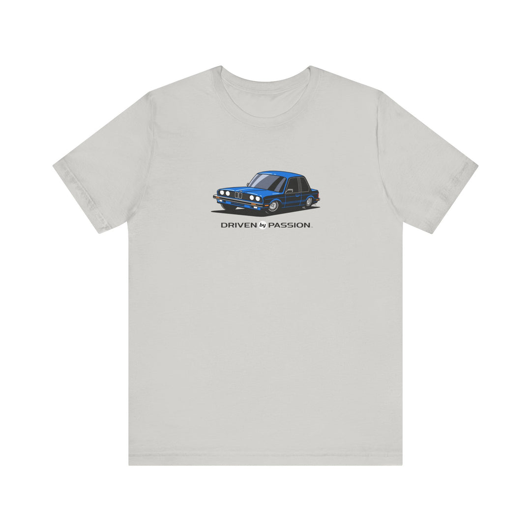 Blue E30 Coupe T-Shirt (1982-1987)