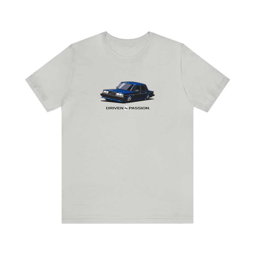 Dark Blue 240 Turbo Sedan (1981-1986) T-Shirt