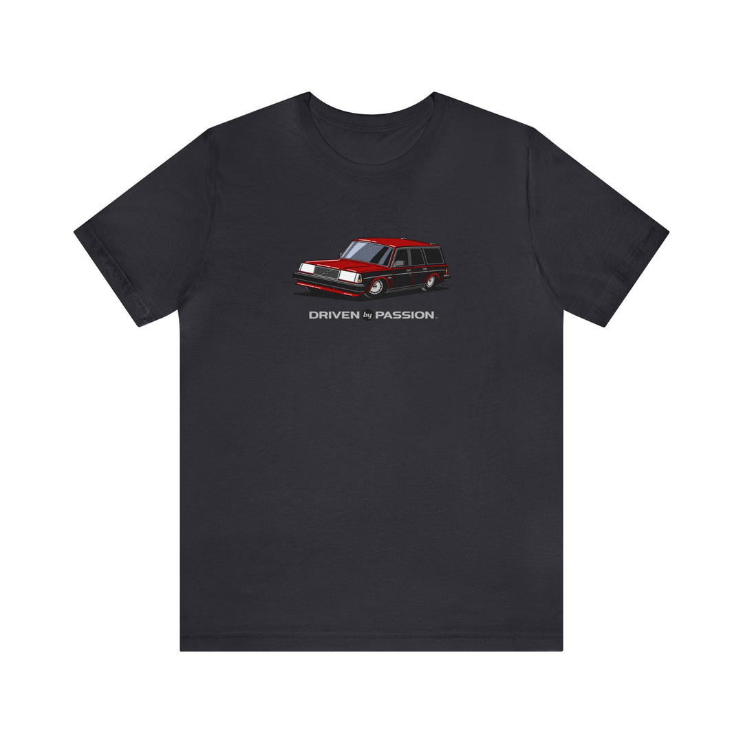 Dark Red 240 Wagon (1987-1993) T-Shirt