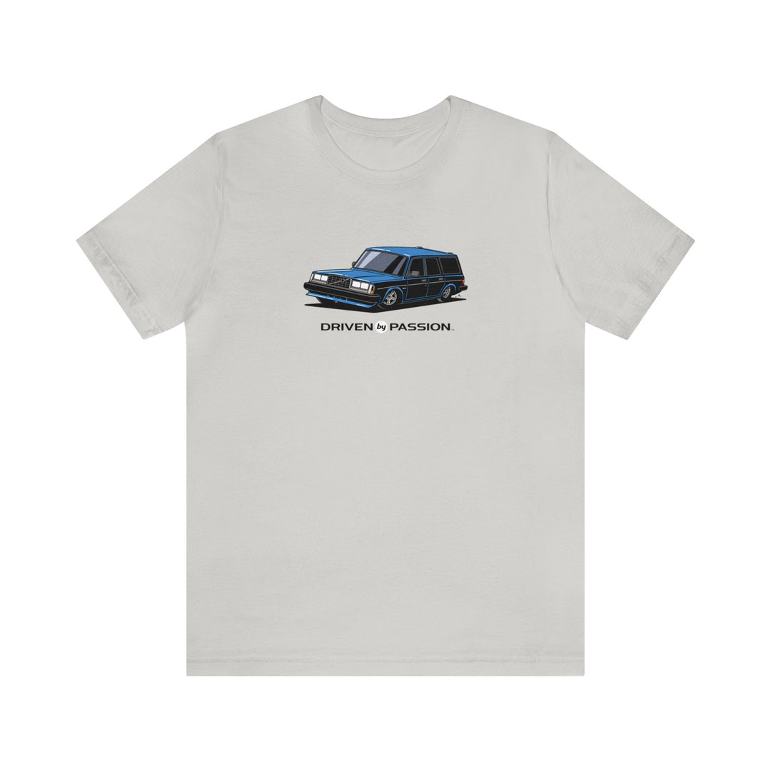 Blue 240 Turbo Wagon (1981-1986) T-Shirt