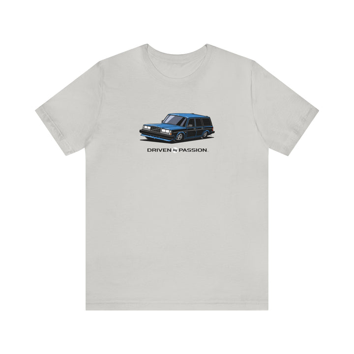 Blue 240 Turbo Wagon (1981-1986) T-Shirt