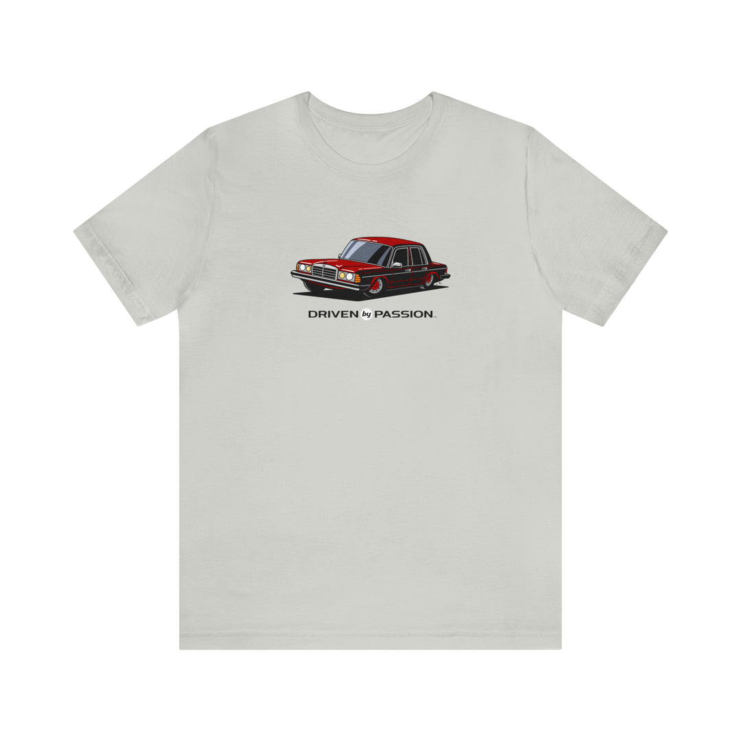 Dark Red W123 Sedan (Hubcap Wheels) T-Shirt
