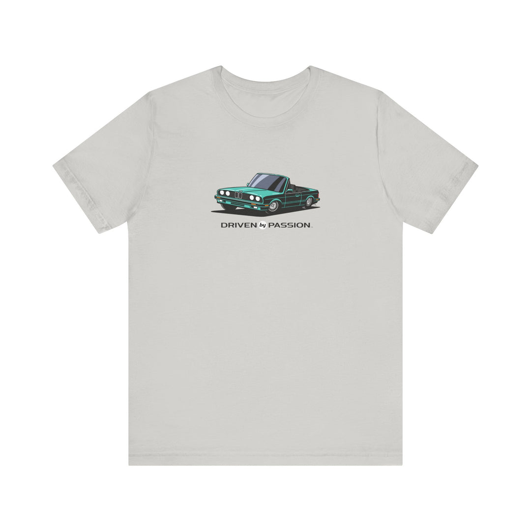 Teal over Black E30 Convertible T-Shirt (1988-1994)