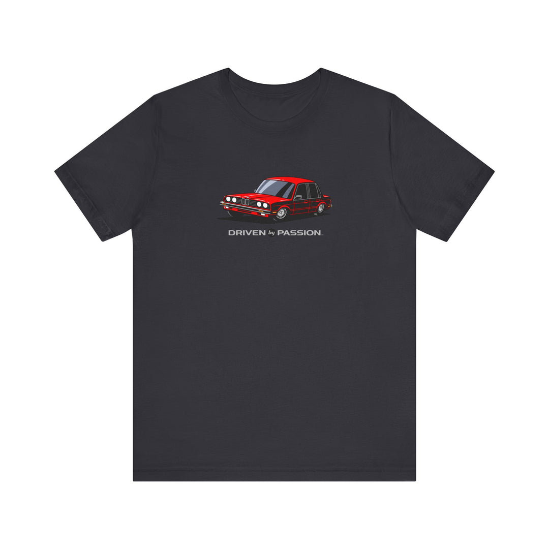 Red E30 Sedan T-Shirt (1982-1987)