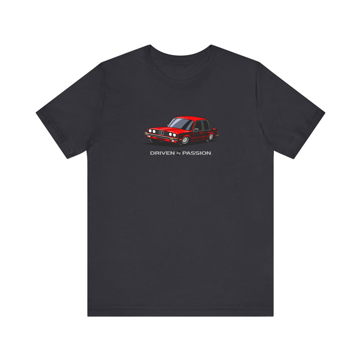 Red E30 Sedan T-Shirt (1982-1987)