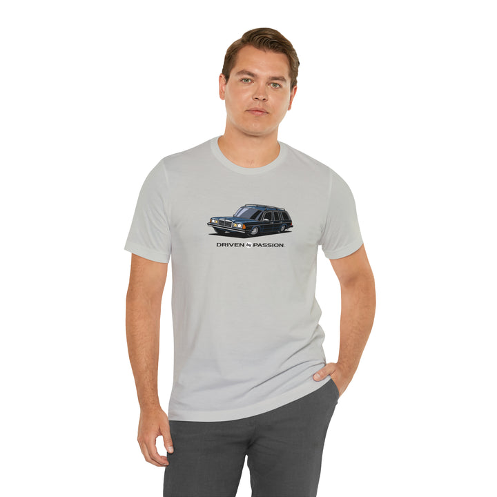 Dark Silver-Blue S123 Wagon (Bundt Wheels) T-Shirt