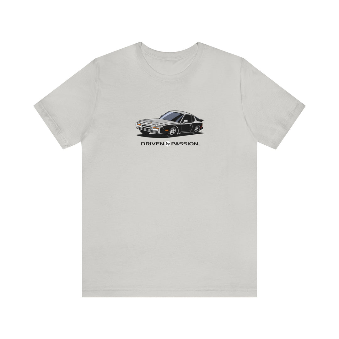 Light Gray Nine-Four-Four Turbo (Design 90 Wheels) T-Shirt