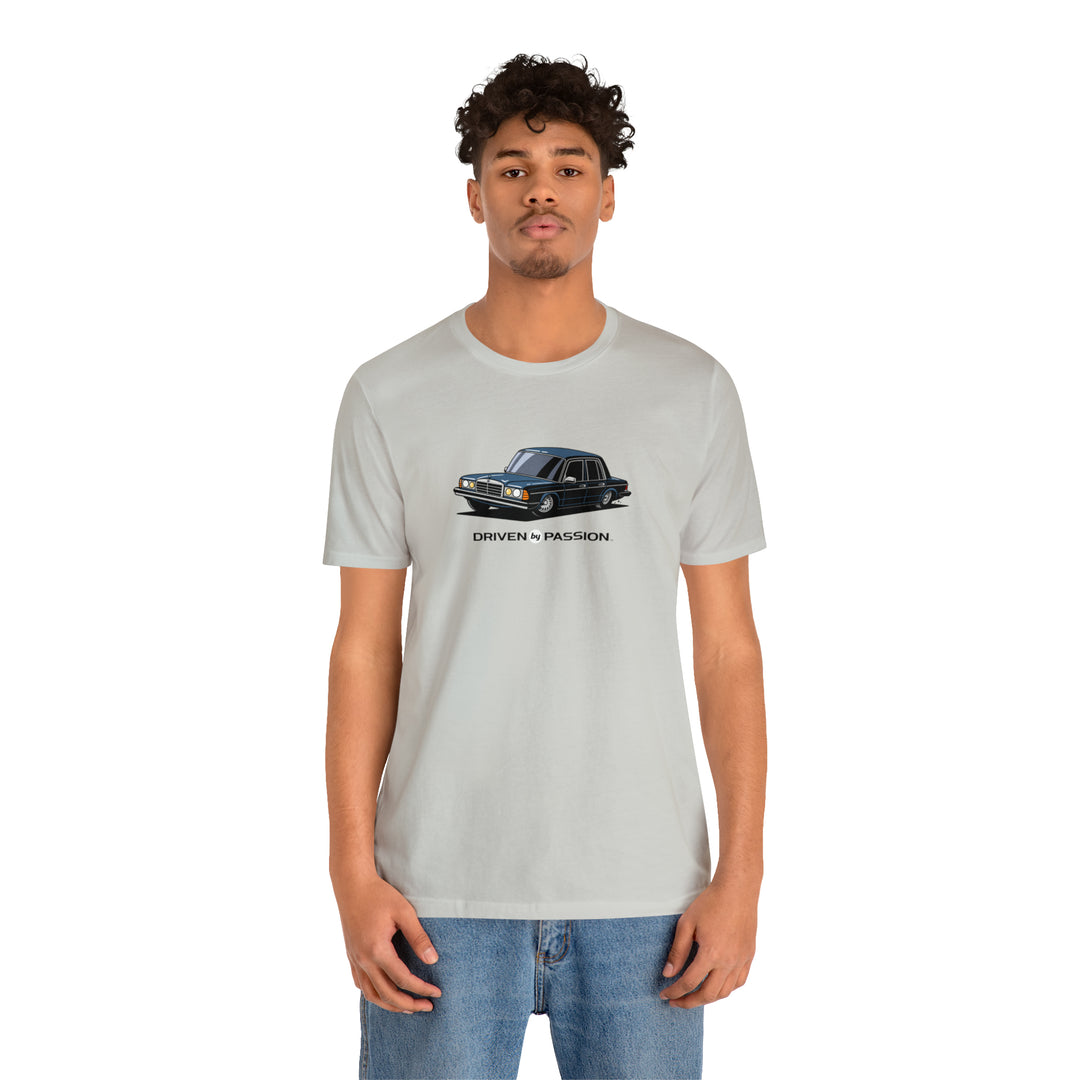 Dark Silver-Blue W123 Sedan (Bundt Wheels) T-Shirt