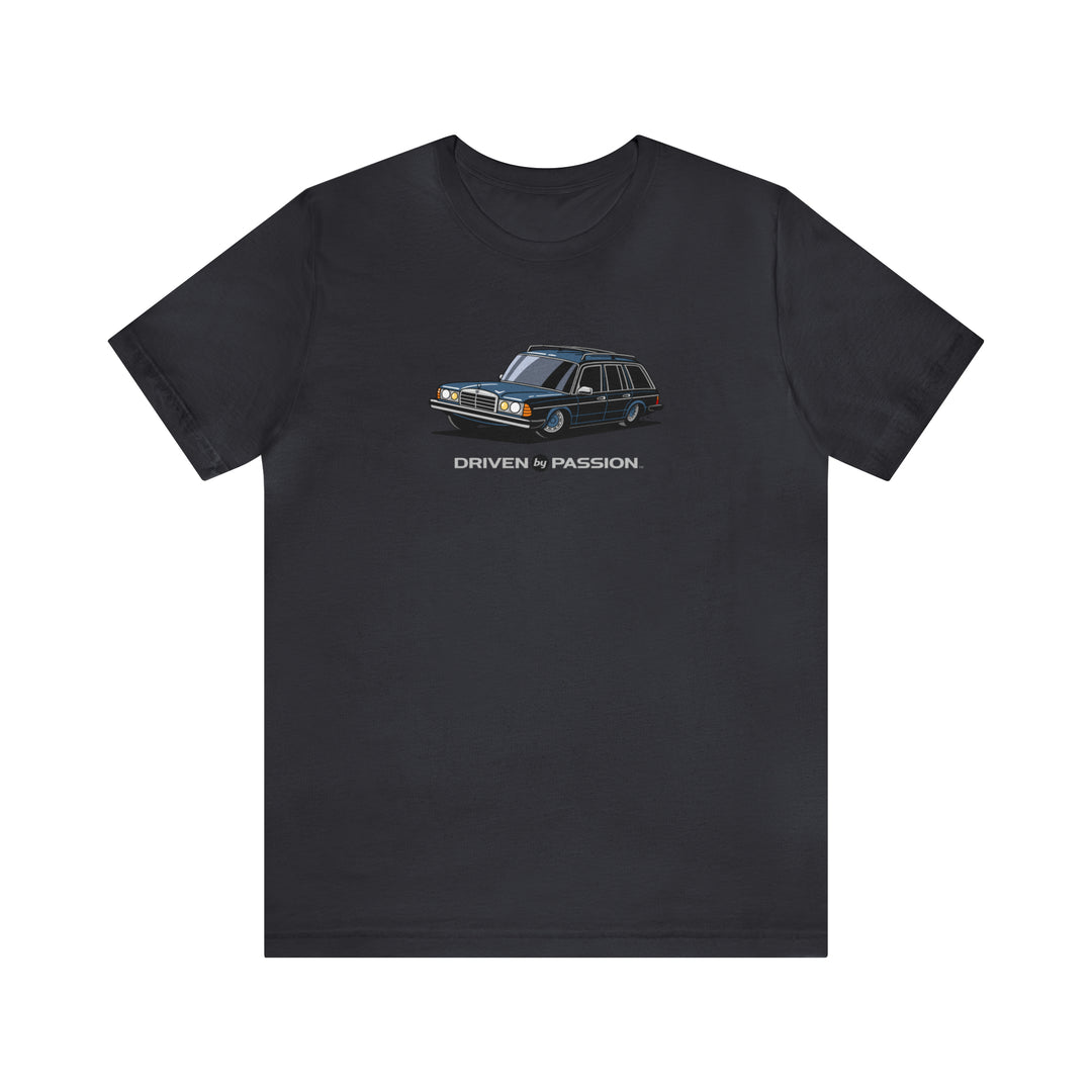 Dark Silver-Blue S123 Wagon (Hubcap Wheels) T-Shirt