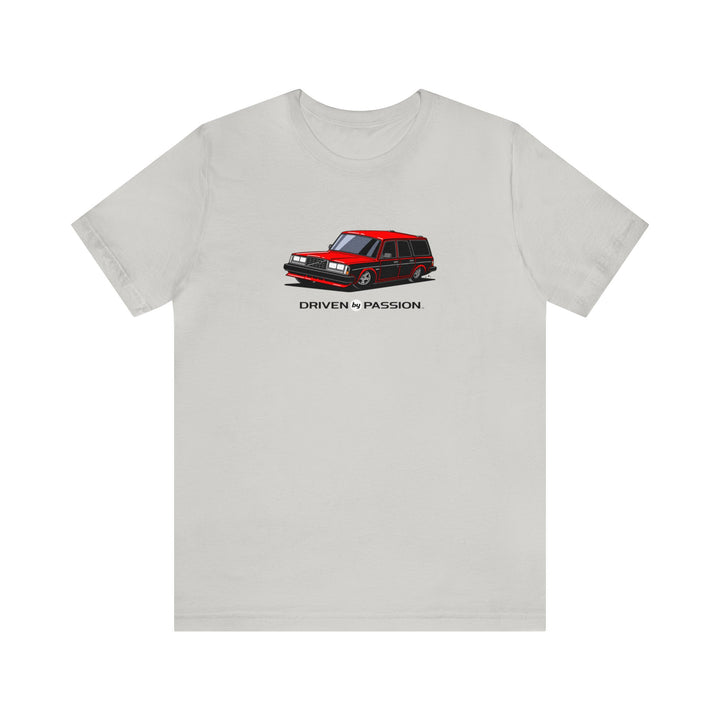 Red 240 Turbo Wagon (1981-1986) T-Shirt