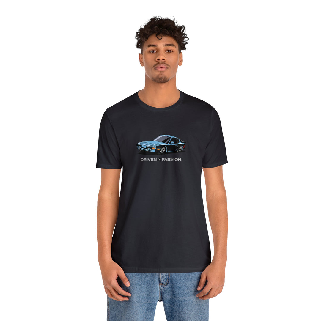 Light Blue Nine-Four-Four (Phone Dial Wheels) T-Shirt