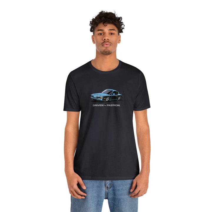 Light Blue Nine-Four-Four (Phone Dial Wheels) T-Shirt
