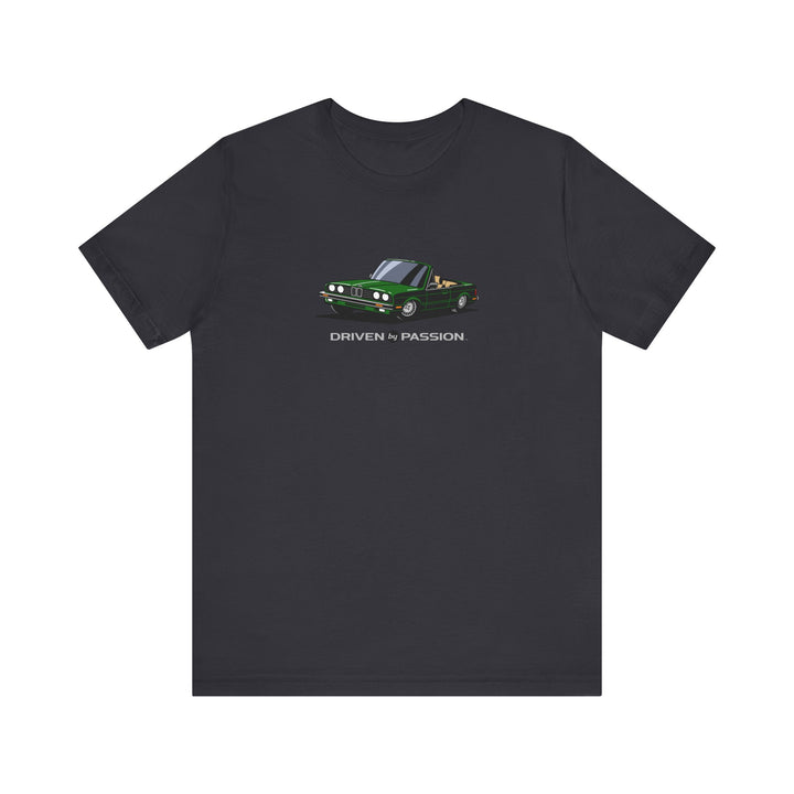 Dark Green over Tan E30 Convertible T-Shirt (1982-1987)