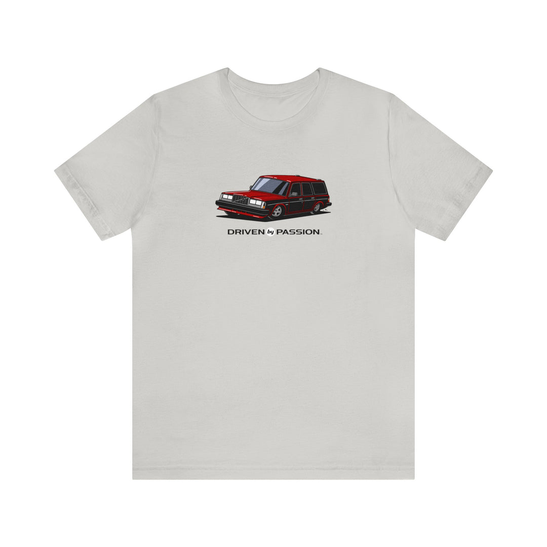 Dark Red 240 Turbo Wagon (1981-1986) T-Shirt