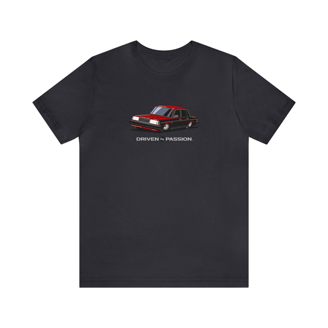 Dark Red 240 Sedan (1987-1993) T-Shirt
