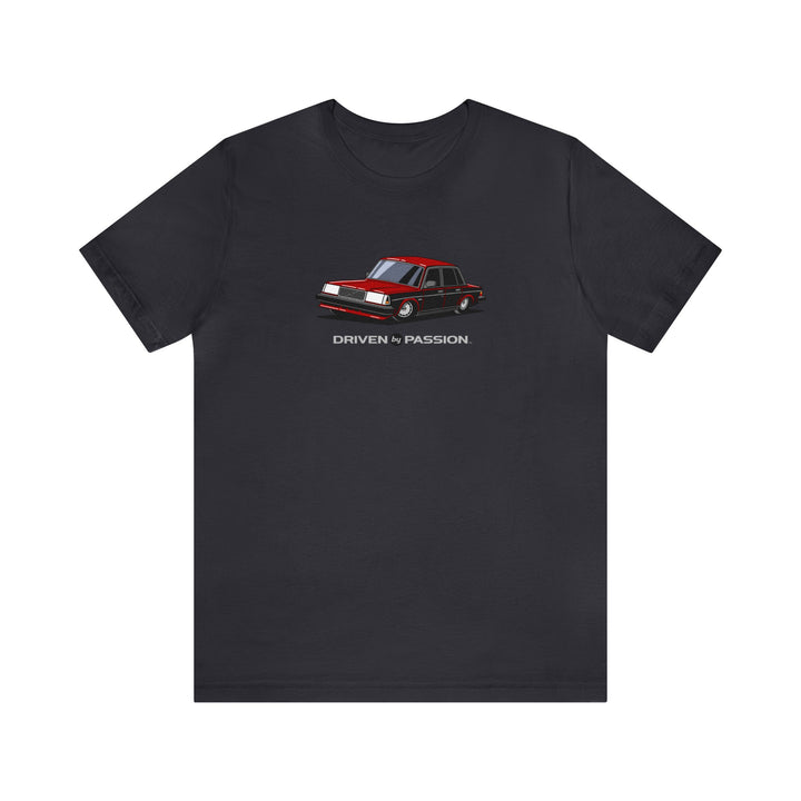 Dark Red 240 Sedan (1987-1993) T-Shirt