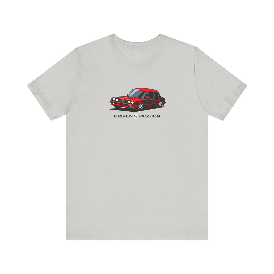 Red E30 Sedan T-Shirt (1988-1994)