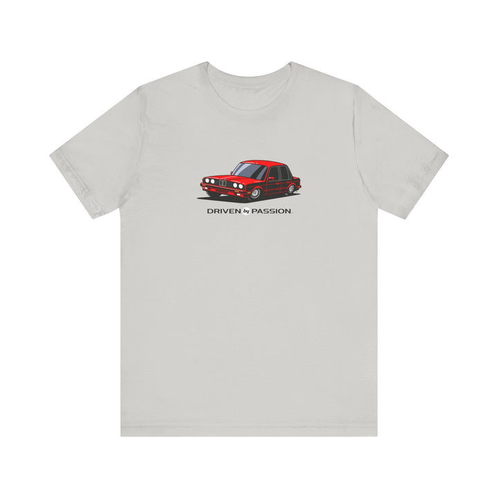 Red E30 Sedan T-Shirt (1988-1994)