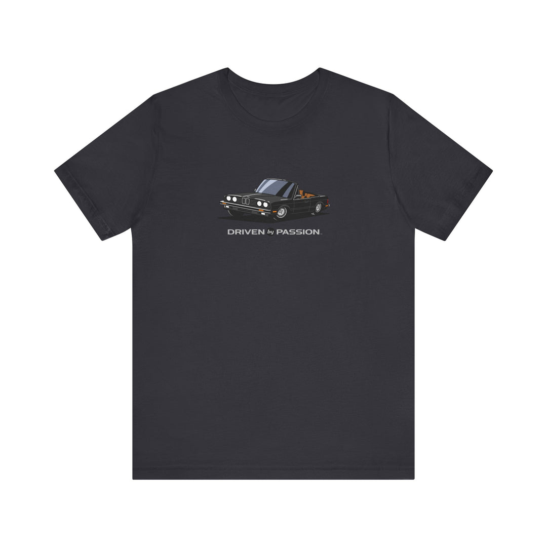 Black over Brown E30 Convertible T-Shirt (1982-1987)