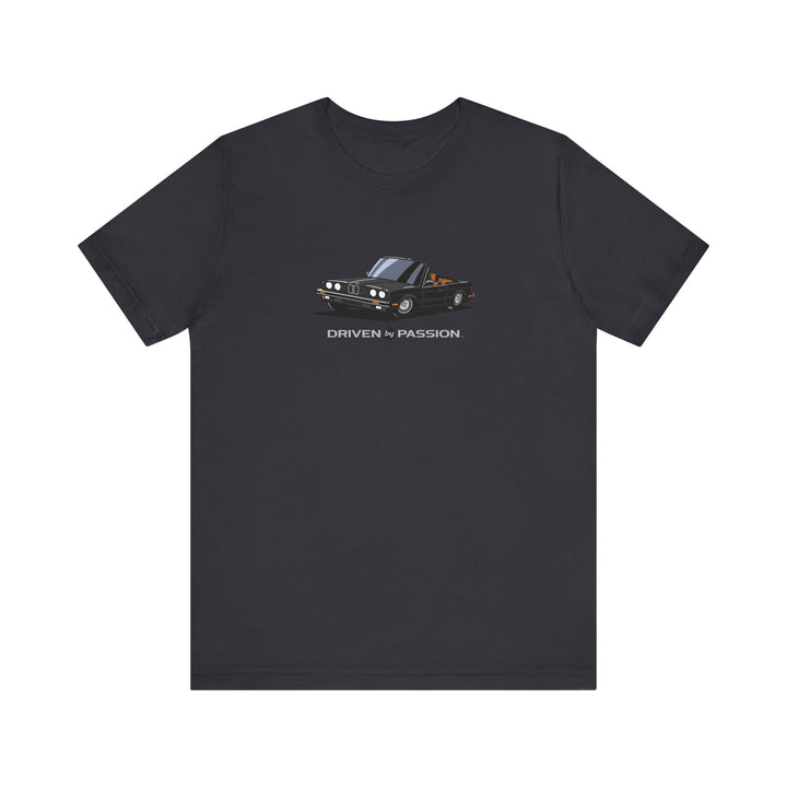 Black over Brown E30 Convertible T-Shirt (1982-1987)