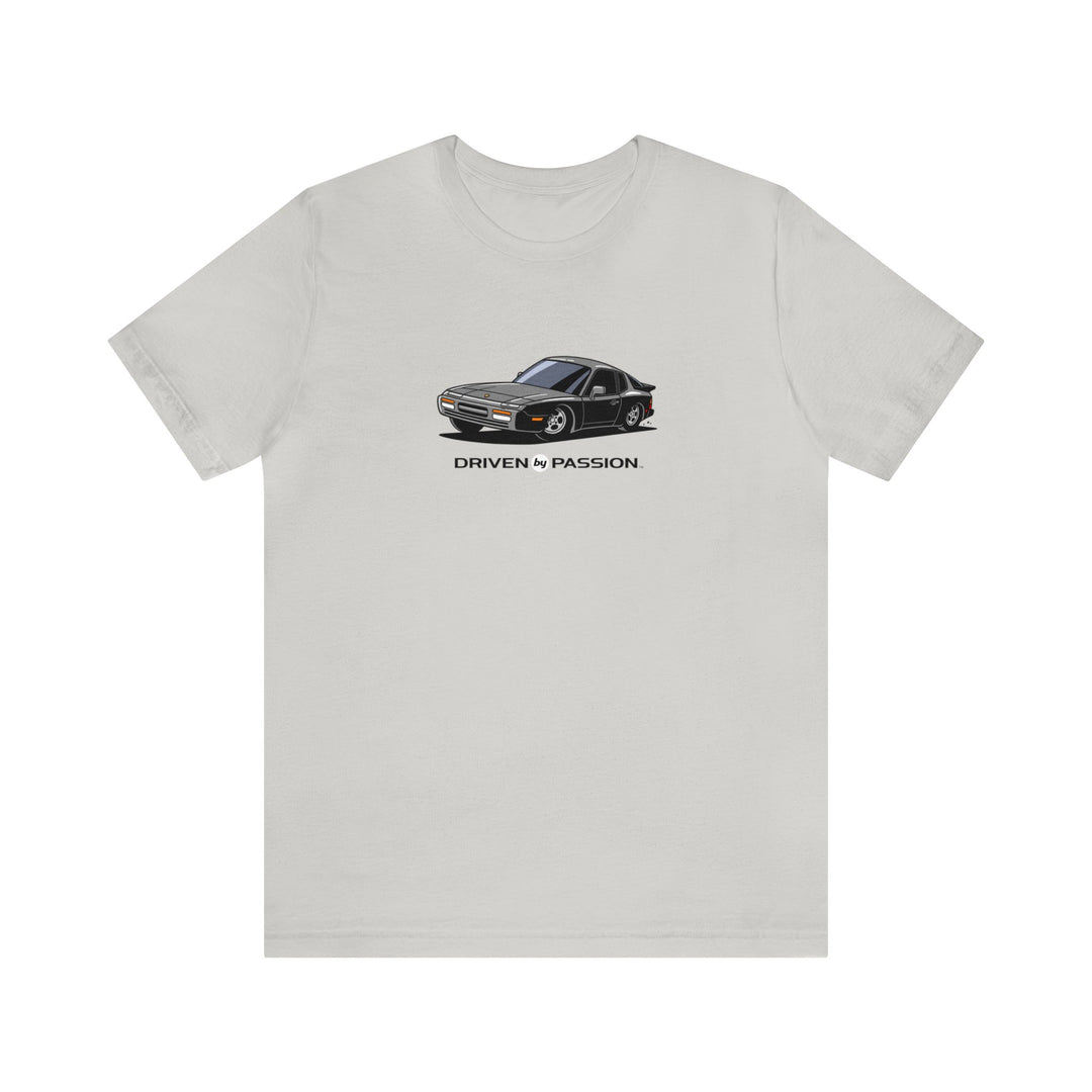 Gray Nine-Four-Four Turbo (Phone Dial Wheels) T-Shirt