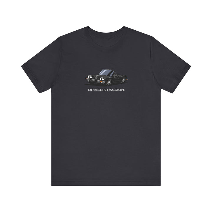 Black over Black E30 Convertible T-Shirt (1982-1987)