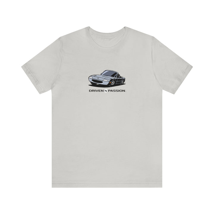Silver over Black NA Miata T-Shirt
