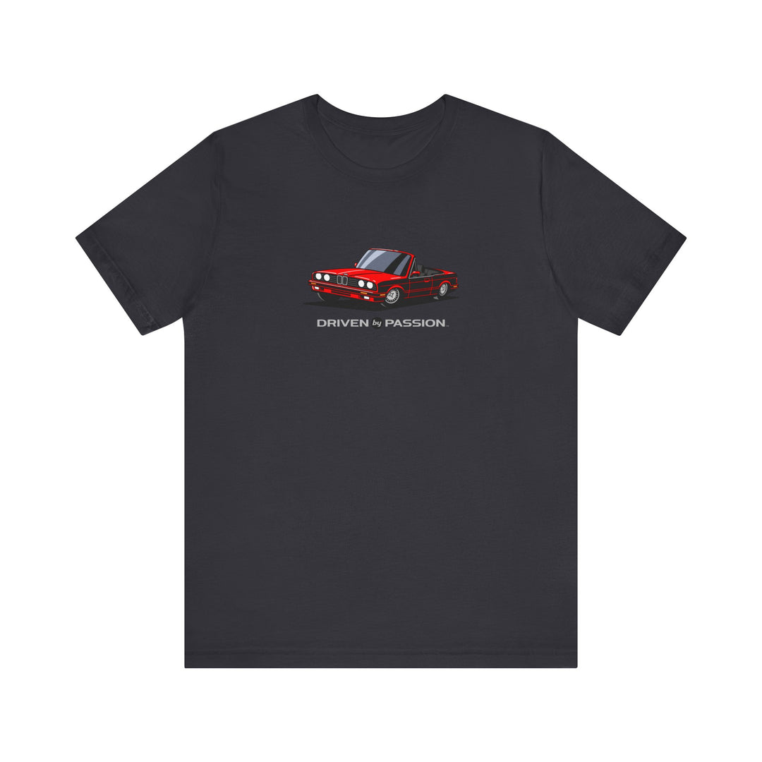Red over Black E30 Convertible T-Shirt (1988-1994)