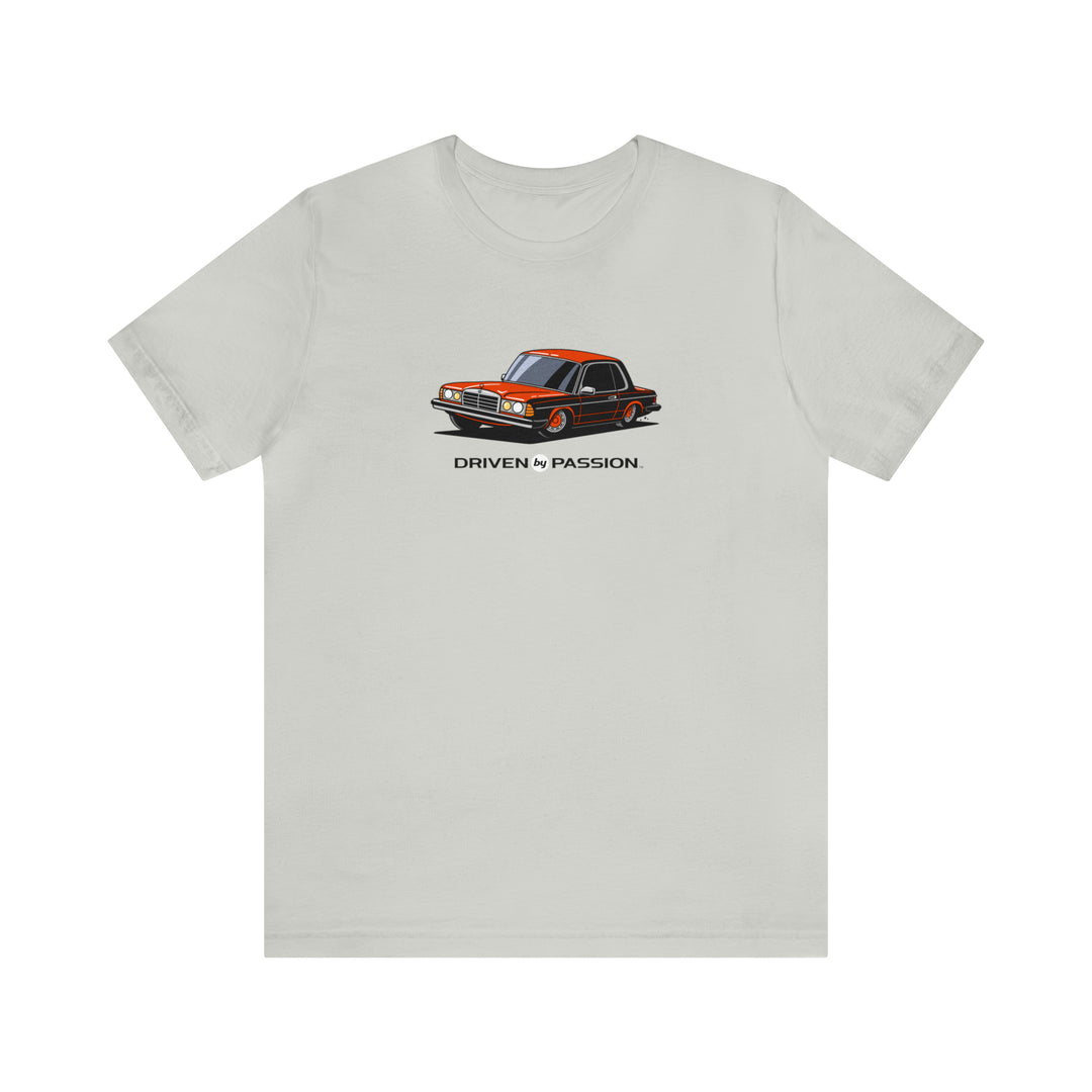 Red-Orange C123 Coupe (Hubcap Wheels) T-Shirt