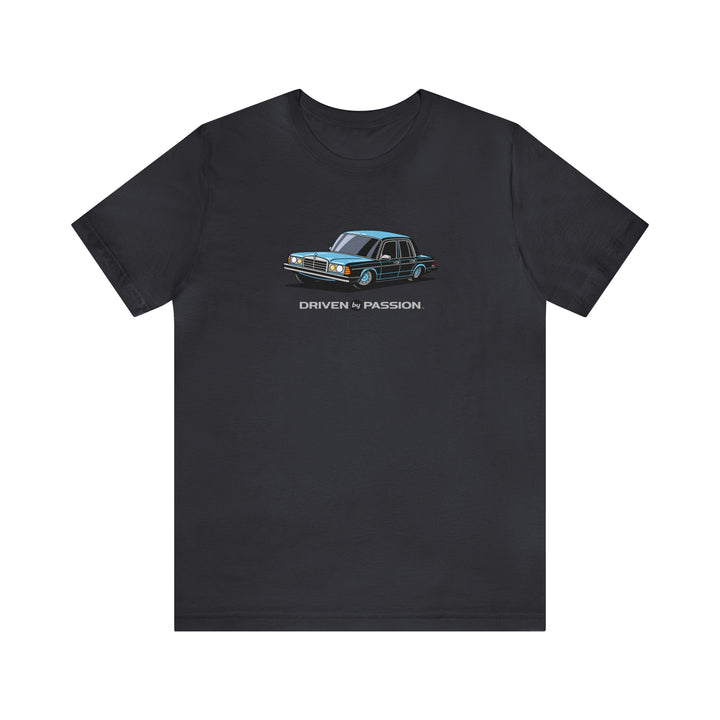 Light Blue W123 Sedan (Hubcap Wheels) T-Shirt