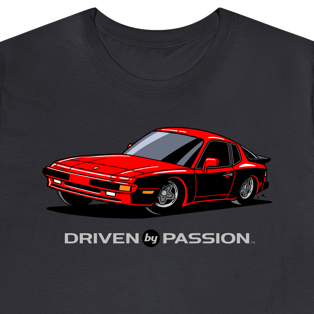 Red Nine-Four-Four (Cookie Cutter Wheels) T-Shirt