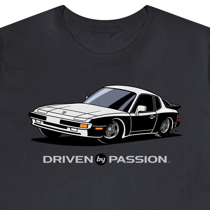 White Nine-Four-Four (Cookie Cutter Wheels) T-Shirt