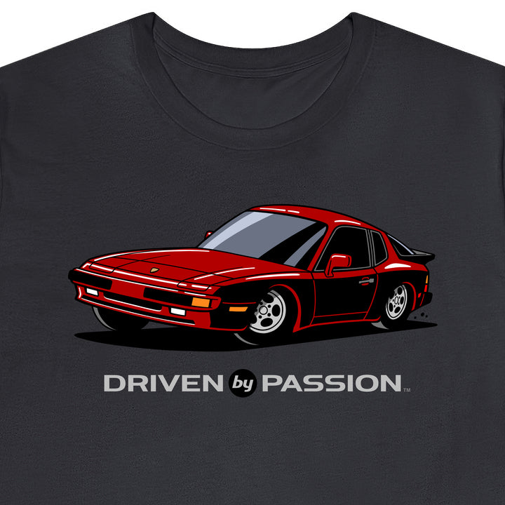 Dark Red Nine-Four-Four (Phone Dial Wheels) T-Shirt