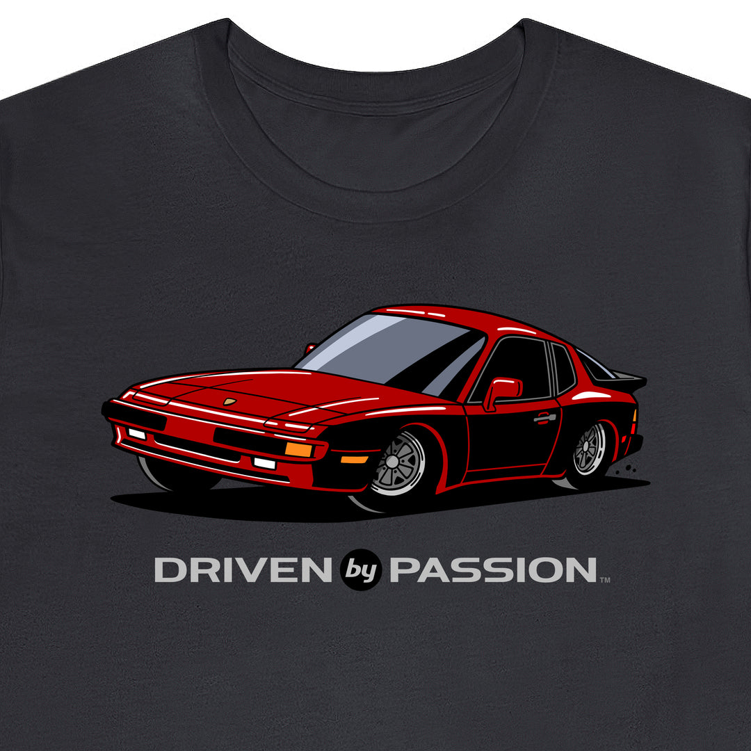 Dark Red Nine-Four-Four (Fuchs Wheels) T-Shirt