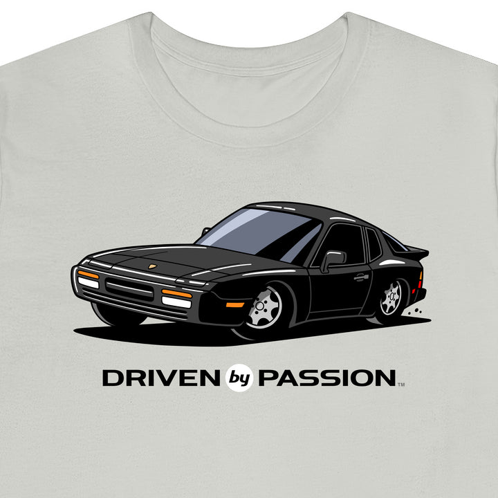 Black Nine-Four-Four Turbo (Design 90 Wheels) T-Shirt