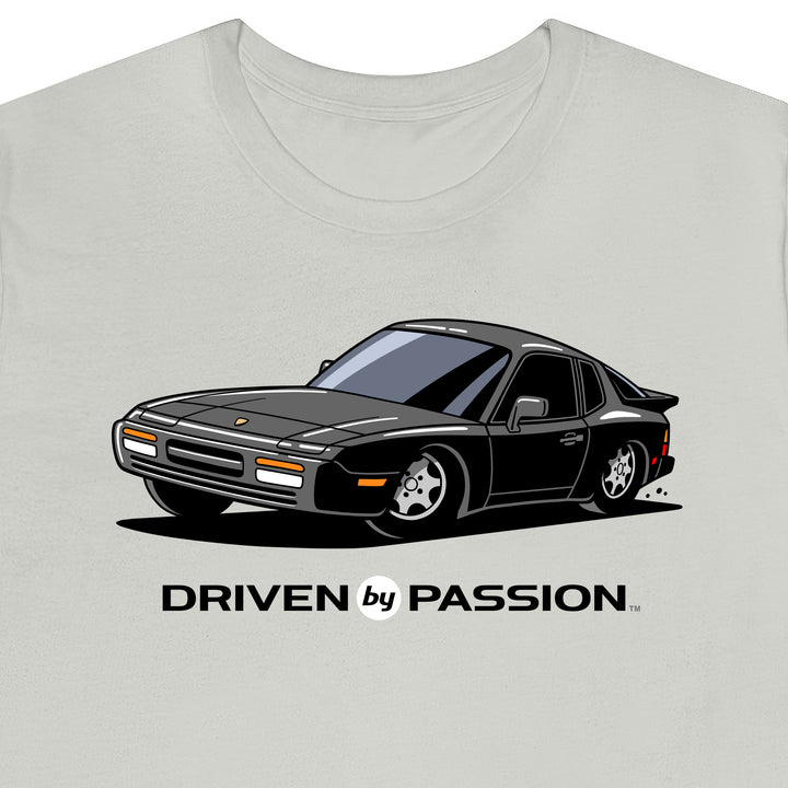 Dark Gray Nine-Four-Four Turbo (Design 90 Wheels) T-Shirt