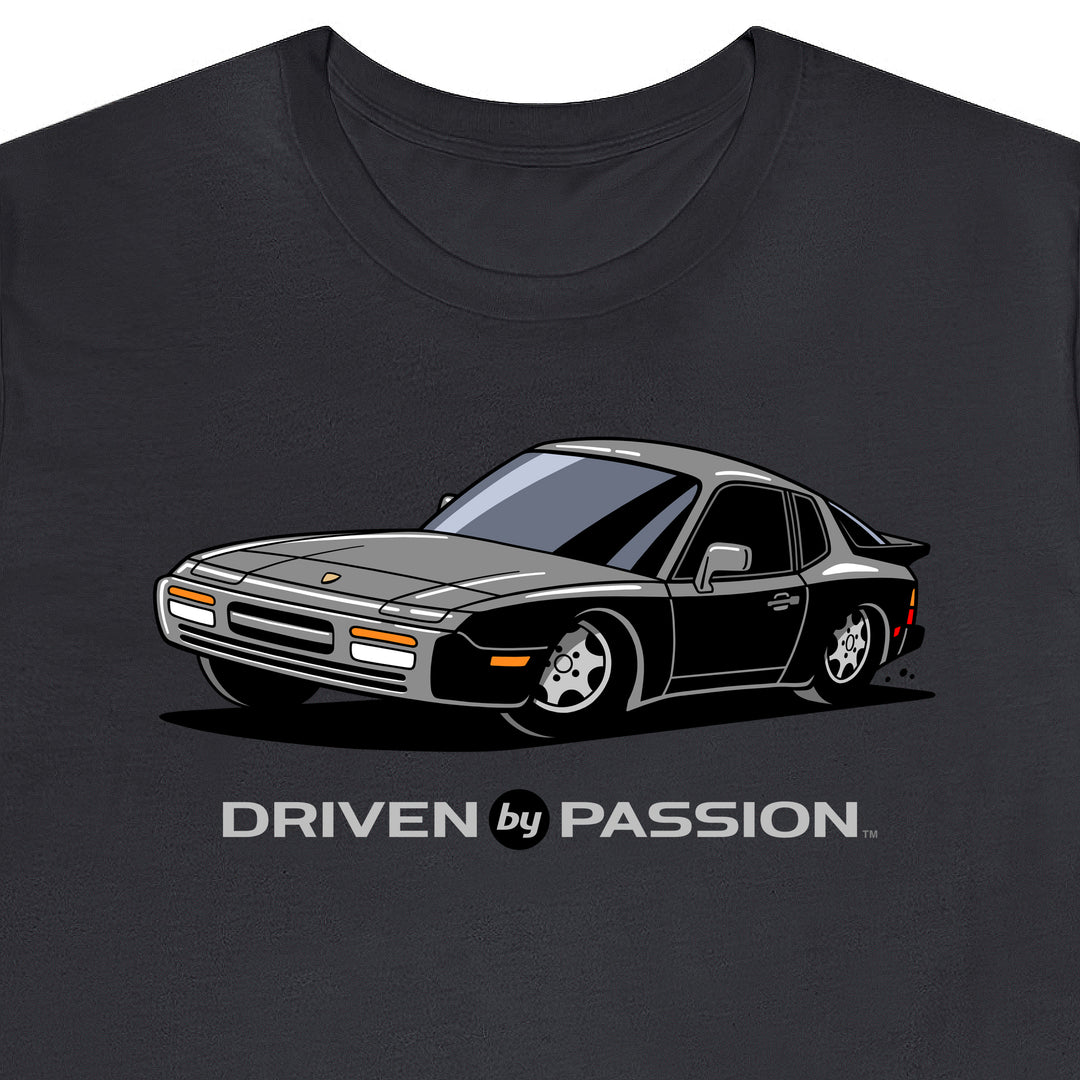 Gray Nine-Four-Four Turbo (Design 90 Wheels) T-Shirt