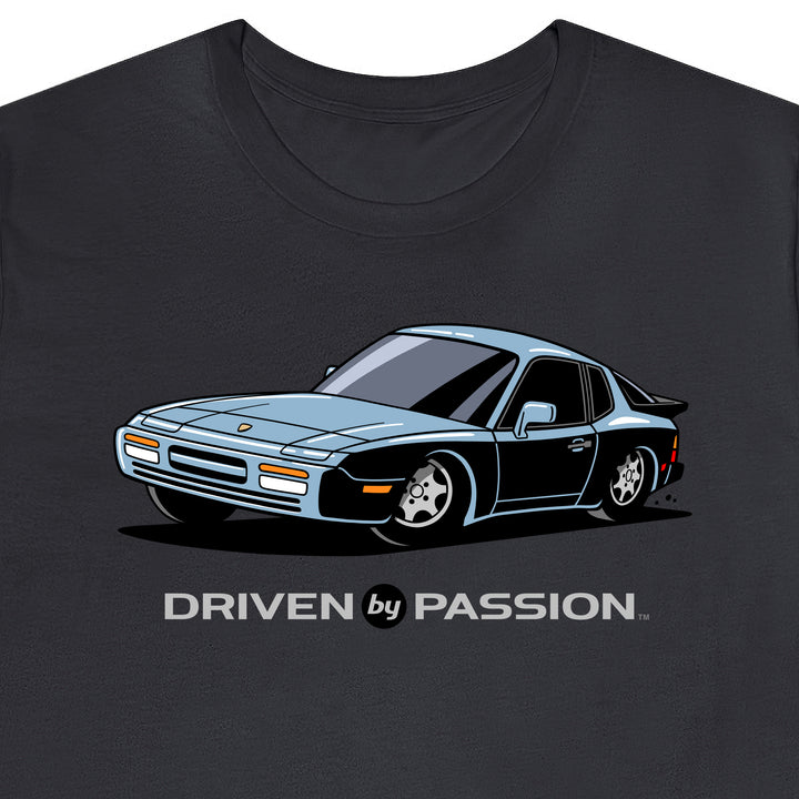 Light Silver-Blue Nine-Four-Four Turbo (Design 90 Wheels) T-Shirt