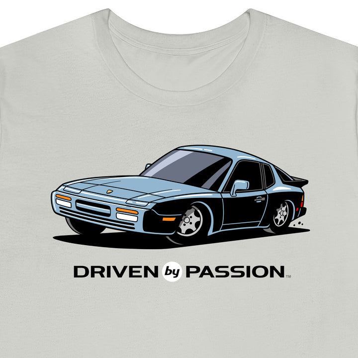 Light Silver-Blue Nine-Four-Four Turbo (Design 90 Wheels) T-Shirt