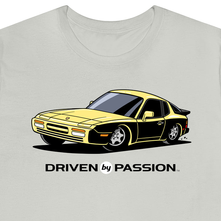 Light Yellow Nine-Four-Four Turbo (Design 90 Wheels) T-Shirt